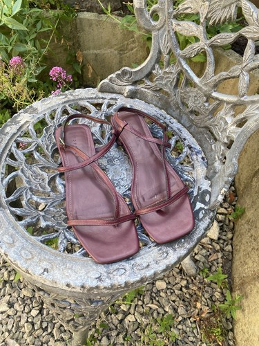 Topshop burgundy leather - topshop,