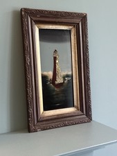Antique Reverse Glass Painting