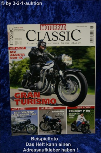 Motorcycle classic mv - 5/09,