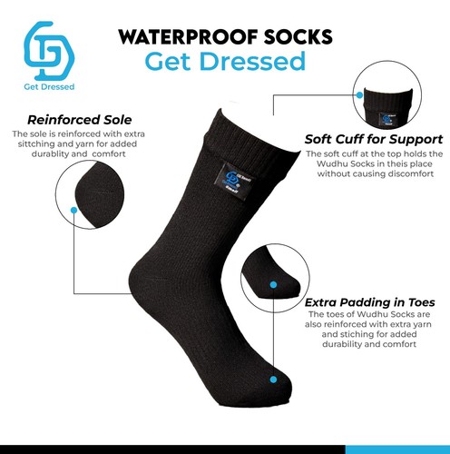 Waterproof wudhu socks - wudhu, (masah)