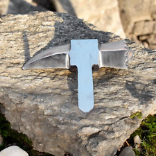 Collectibles Hand Forged Carbon Steel Medieval War Hammer Weapon Replica