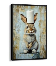SMALL RABBIT CUTE BATHROOM
