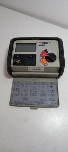 Megger mit320 insulation and - insulation,