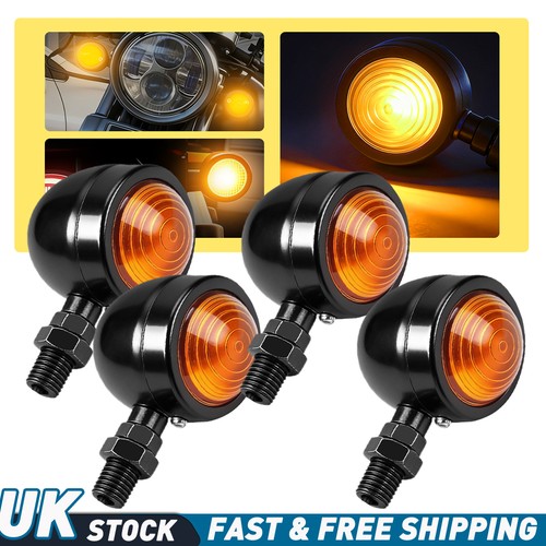 4pcs amber motorbike - 4pcs,