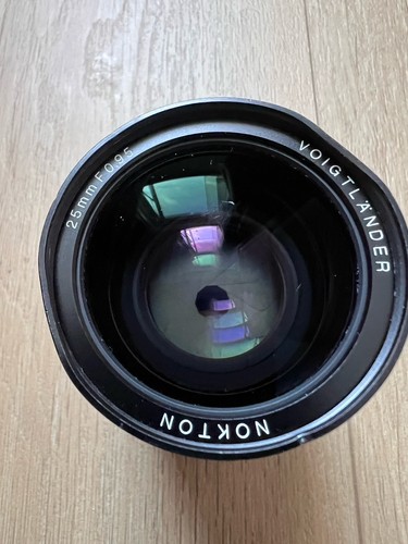 Voigtlander nokton 25mm 95 - nokton, f0.95