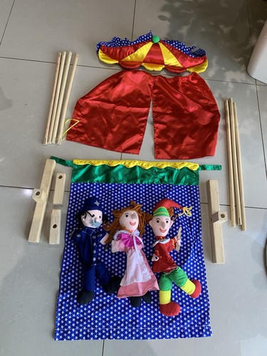 Fiesta crafts puppet theatre - puppet,