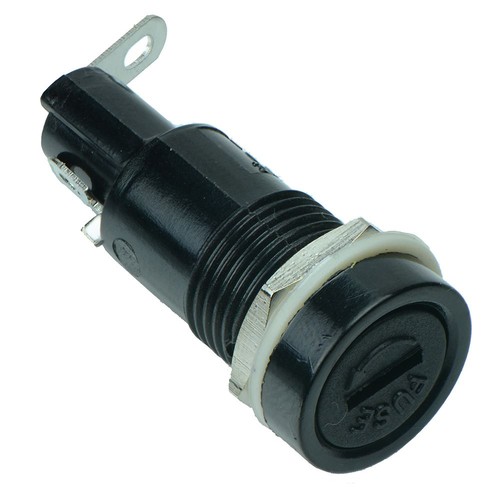 Panel mount fuse holder - fuse,