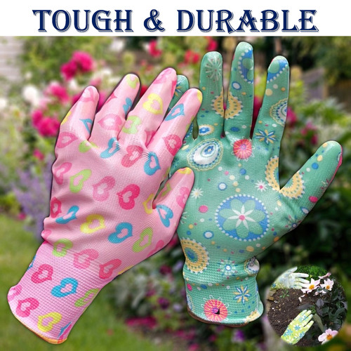 Ladies floral nitrile - floral,