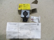 RS Components Electric Motor Reversing Switch 3 Phase & 3 Pole On Off Switch