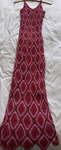 Stunning vintage crochet - , dress
