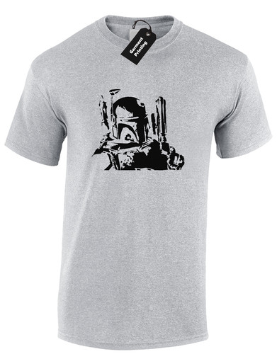 Boba fett silhouette mens - silhouette,