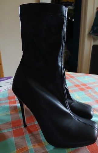 Misspap black calf boots - misspap,