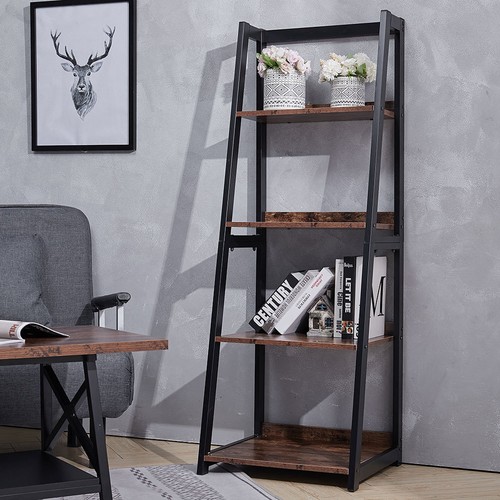 Ladder storage shelves - ladder,