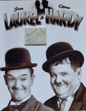 LAUREL AND HARDY Signed 14x11
