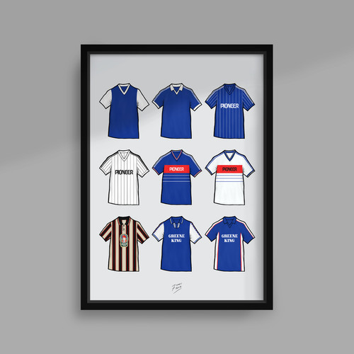 Ipswich retro shirts handmade - retro,
