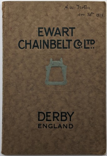 Vintage ewart chainbelt - ewart,