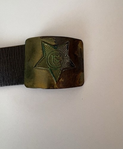 Authentic metal and leather - metal,