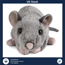 Charming Squeaking Rat Plush