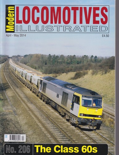 Modern locomotives illustrated - modern,