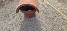 Terracotta Hooded Cowl Chimney Pot Insert Bonnet Top