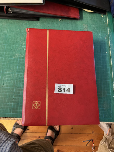 814 stockbook containing - -,