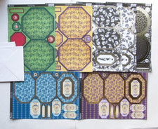 7 Sheets Foiled & Die Cut
