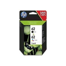 HP 62 Black and Color Ink