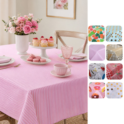 Wipe clean tablecloth - wipe, square