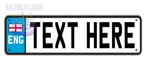 Personalised number plate - personalised, gb