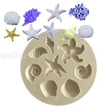 Sea Shell Starfish Silicone