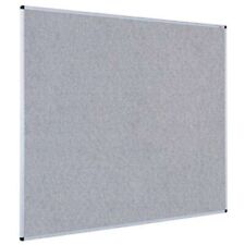 Grey Felt Board Pin Board Noticeboard 900x600mm Factory 2nds Customer Returns