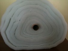 10 METRE ROLL 270 - 305gsm / 9oz POLYESTER WADDING DACRON 27"