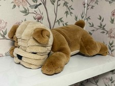 Bear Factory Limited Edition English Bulldog Large Soft Dog Toy 15.5"