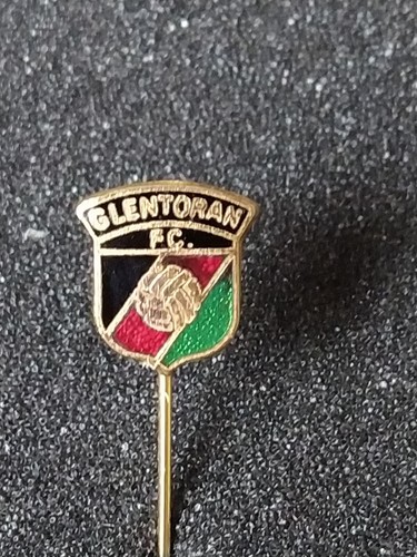 Old needle badge - old, enamel