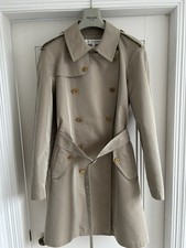 Commes Des Garçons Junya Watanabe Trench Coat Mac Size Medium Frayed Hems