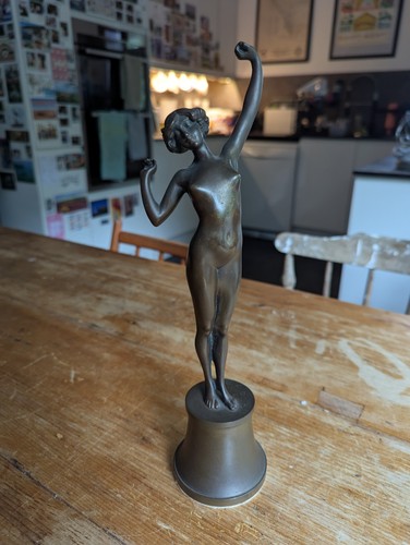 Bronze statue the awakening - bronze,