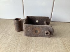used field gate hinge internal width 75mm. Pin diameter 3/4”