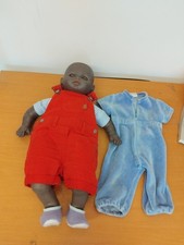Vintage Black Baby Large Doll