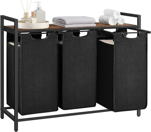 Compartment laundry hamper - 3,