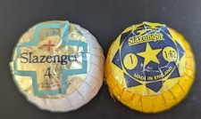 TWO vintage 1.62" Slazenger Golf Balls - still wrapped.