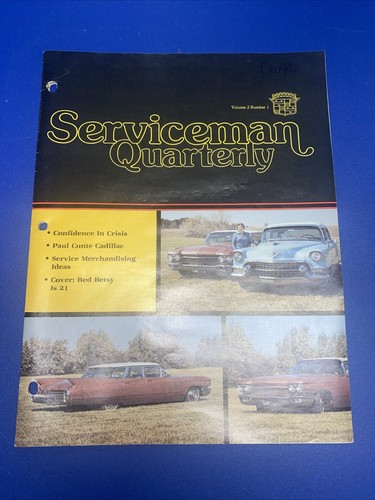 1981 servicemen quarterly - gm,