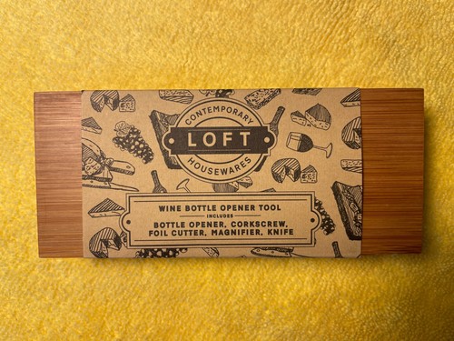 Loft wine corkscrew - loft, bottle
