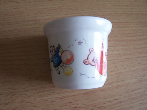 Vintage rupert the bear egg - the,