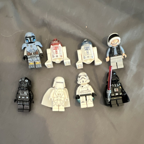 Lego star wars minifigures - star,