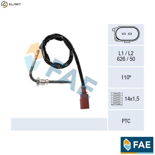 Sensor exhaust gas temperature - exhaust,