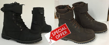 RKone Blend 10052 Motorbike Motorcycle Waterproof Touring Boots |Black and Brown