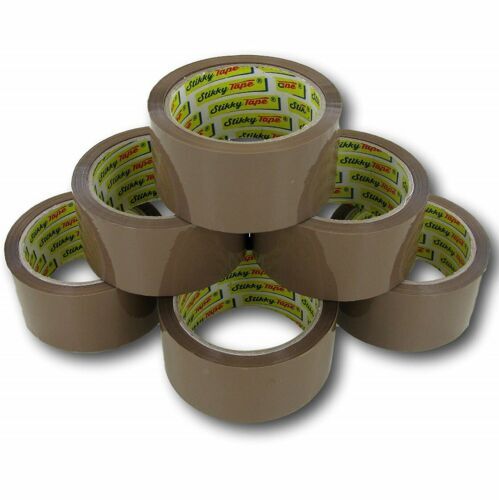 Stikky clear brown - brown, strong