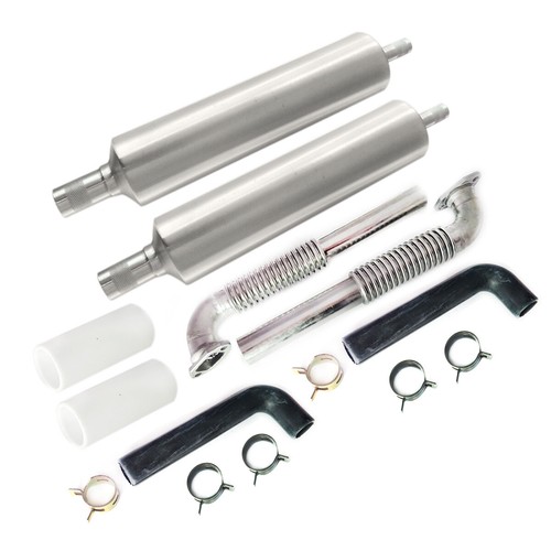 Rear muffler exhaust canister - exhaust,