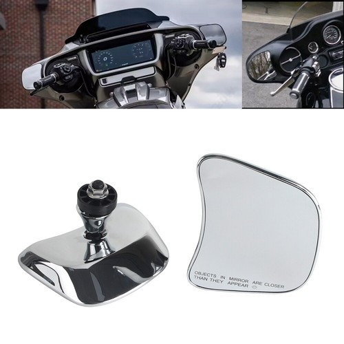 Chrome fairing mount rear view - chrome,