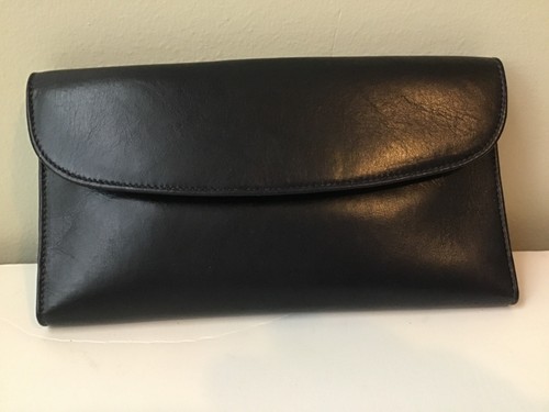 Eximious wallet black leather - black,